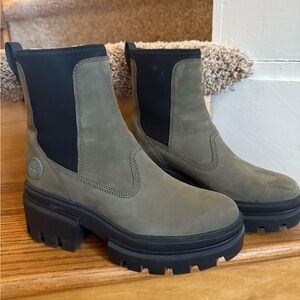 Timberland Women's Olive Heeled Boots